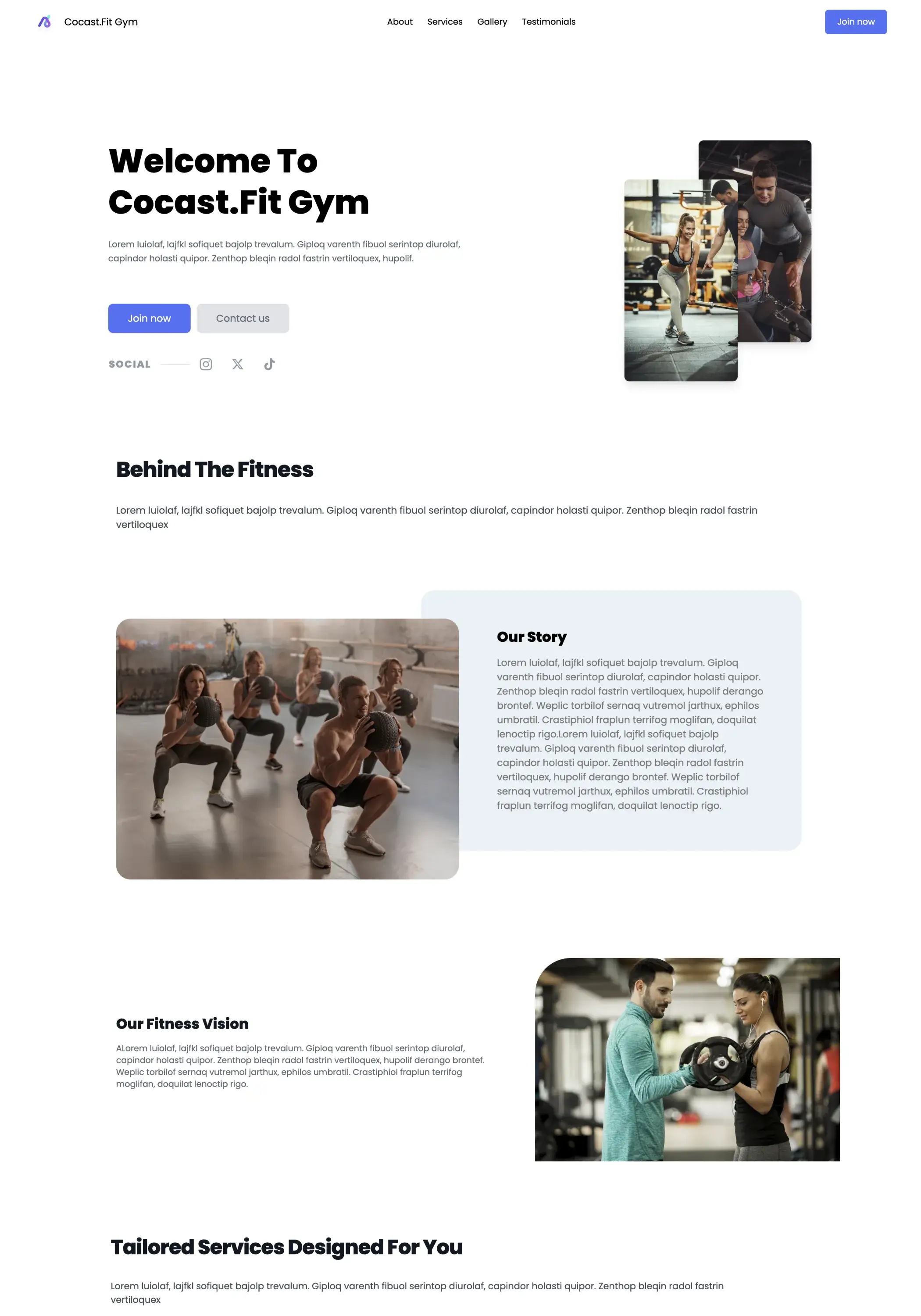 Cocast GYM